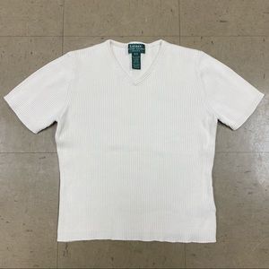 Lauren ralph lauren short sleeve thick sweater PS